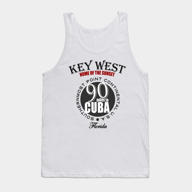 Key West, Florida Tank Top by dejava